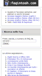 Mobile Screenshot of mobile.faqintosh.com